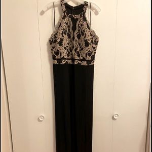 David’s Bridal Formal Dress! Floor-length + Slit!